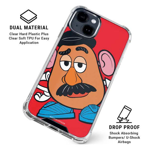 Disney Toy Story Mr Potato Head iPhone 15 Clear Case
