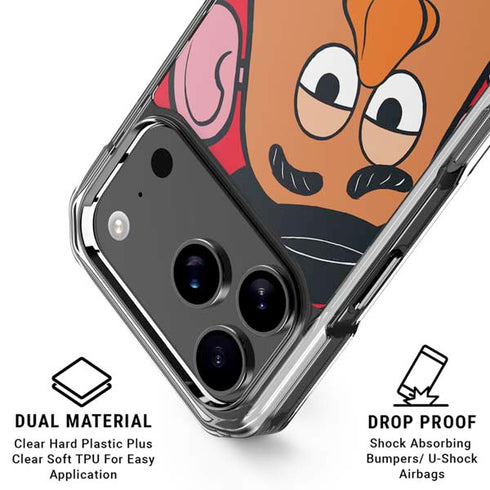 Disney Toy Story Mr Potato Head iPhone 18 Pro Clear Case