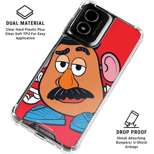 Disney Toy Story Mr Potato Head Moto G Power 5G (2024) Clear Case