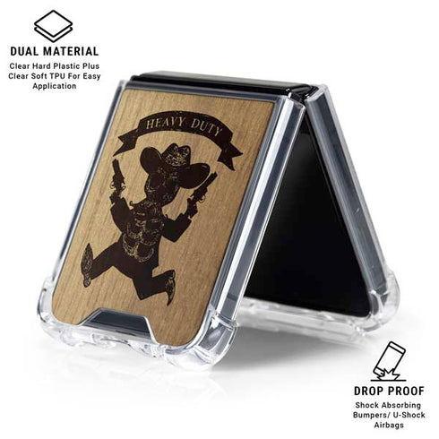 Mr. Heavy Duty Galaxy Z Flip6 Clear Case