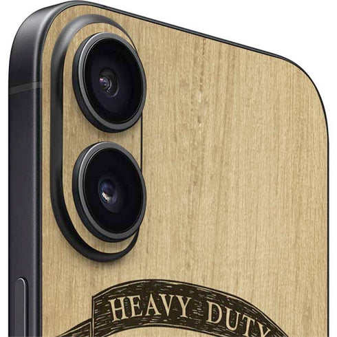 Mr. Heavy Duty iPhone 16 Plus Skin