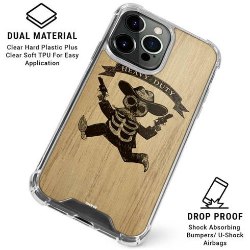 Mr. Heavy Duty iPhone 16 Pro Clear Case