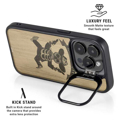 Mr. Heavy Duty iPhone 16 Pro Kickstand Case