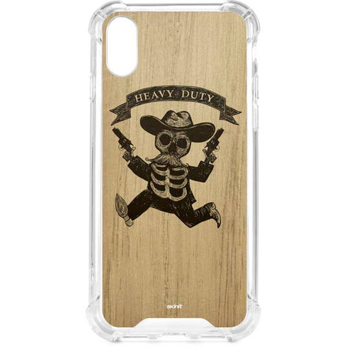 Mr. Heavy Duty iPhone XS Clear Case