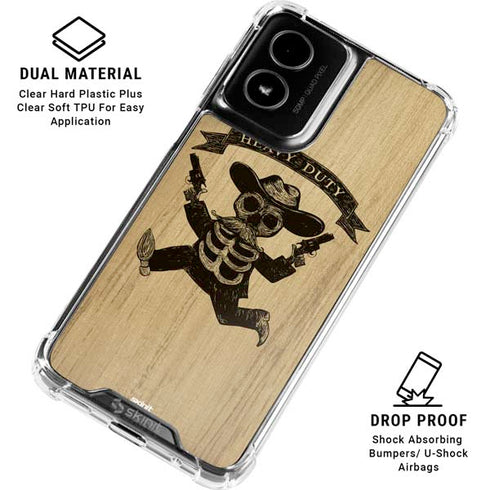 Mr. Heavy Duty Moto G Power 5G (2024) Clear Case