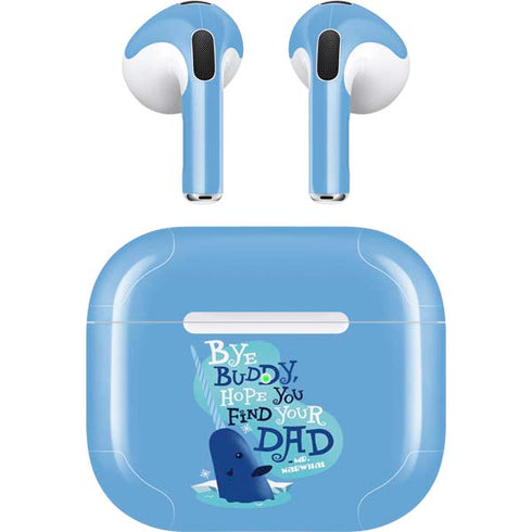 Elf Mr. Narwhal Farewell Apple AirPods (3rd Gen 2021) Skin