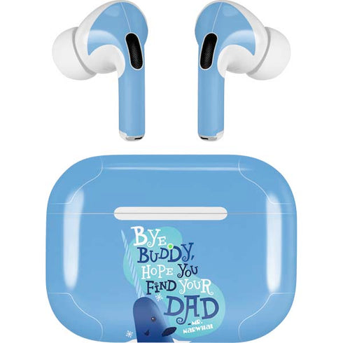 Elf Mr. Narwhal Farewell Apple AirPods Pro Skin