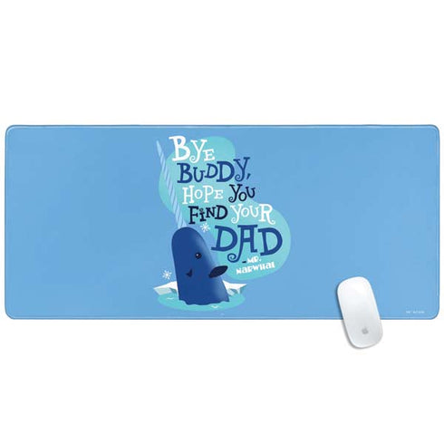 Elf Mr. Narwhal Farewell Gaming Mouse Pad