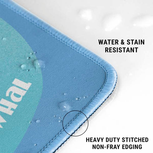 Elf Mr. Narwhal Farewell Gaming Mouse Pad