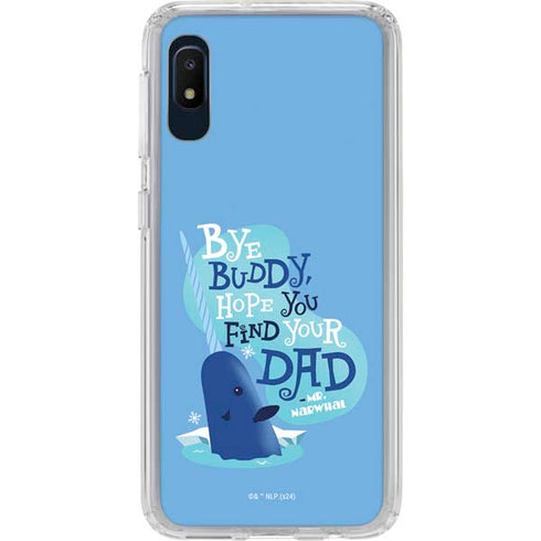 Elf Mr. Narwhal Farewell Galaxy A10e Clear Case