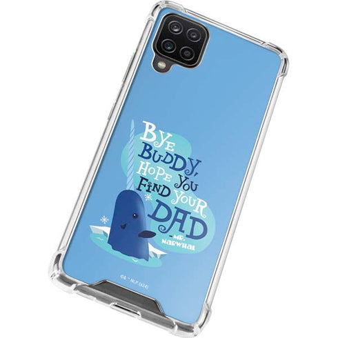 Elf Mr. Narwhal Farewell Galaxy A12 Clear Case