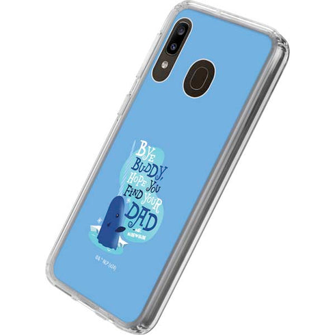 Elf Mr. Narwhal Farewell Galaxy A20 Clear Case