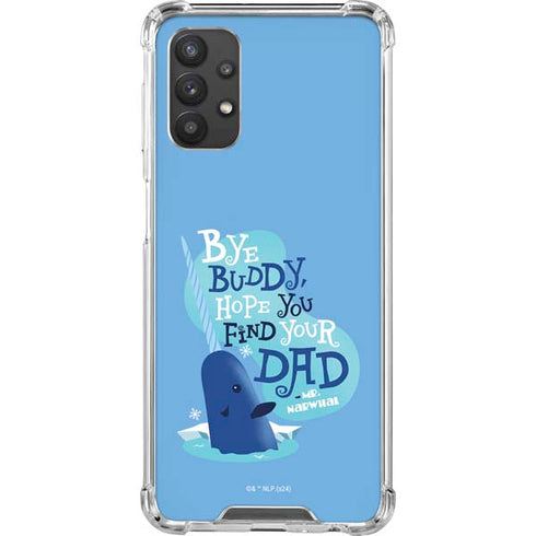 Elf Mr. Narwhal Farewell Galaxy A32 5G Clear Case