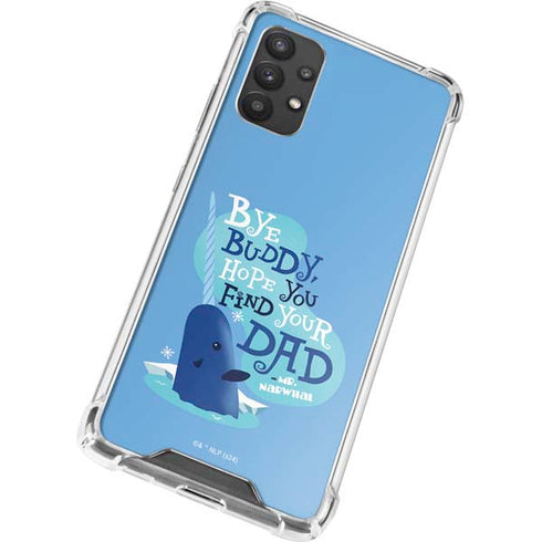 Elf Mr. Narwhal Farewell Galaxy A32 5G Clear Case