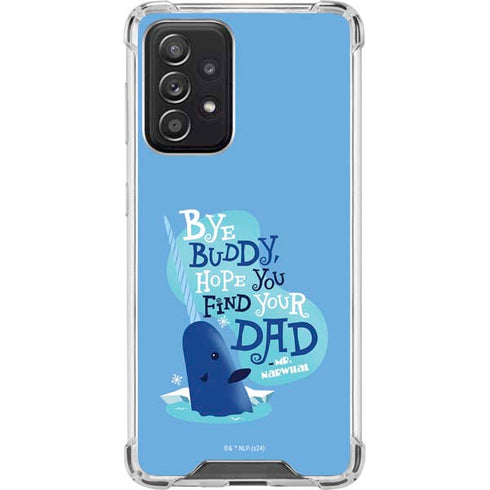 Elf Mr. Narwhal Farewell Galaxy A52 5G Clear Case