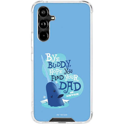 Elf Mr. Narwhal Farewell Galaxy A54 5G Clear Case