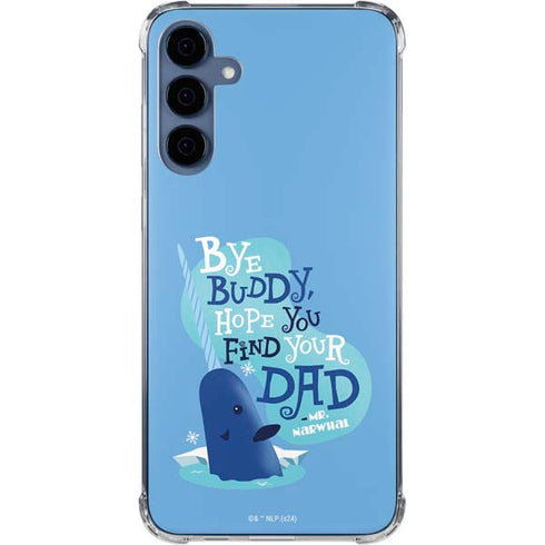 Elf Mr. Narwhal Farewell Galaxy A55 5G Clear Case