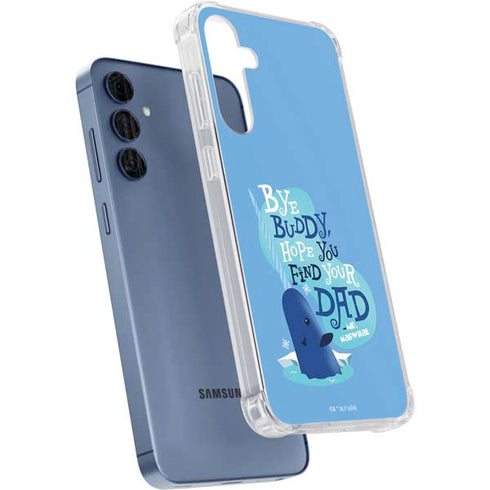 Elf Mr. Narwhal Farewell Galaxy A55 5G Clear Case