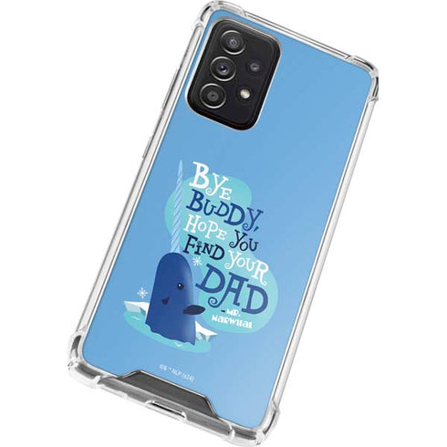 Elf Mr. Narwhal Farewell Galaxy A72 5G Clear Case