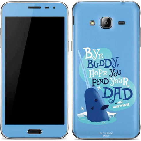 Elf Mr. Narwhal Farewell Galaxy J3 Skin