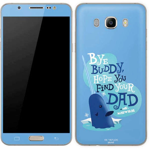 Elf Mr. Narwhal Farewell Galaxy J7 Skin