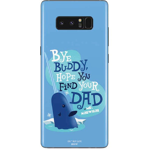 Elf Mr. Narwhal Farewell Galaxy Note 8 Skin