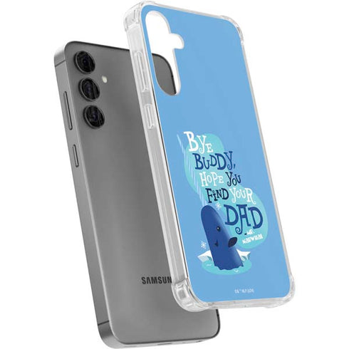 Elf Mr. Narwhal Farewell Galaxy S24 Plus Clear Case