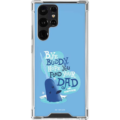 Elf Mr. Narwhal Farewell Galaxy S24 Ultra Clear Case