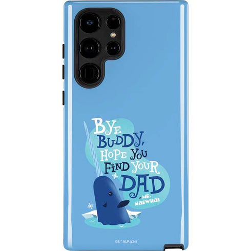 Elf Mr. Narwhal Farewell Galaxy Cases