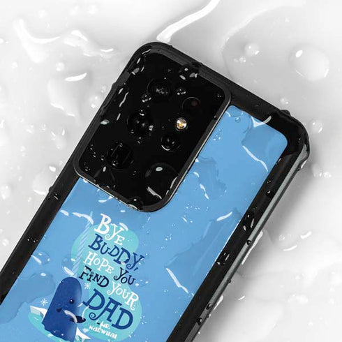 Elf Mr. Narwhal Farewell Galaxy S24 Ultra Waterproof Case