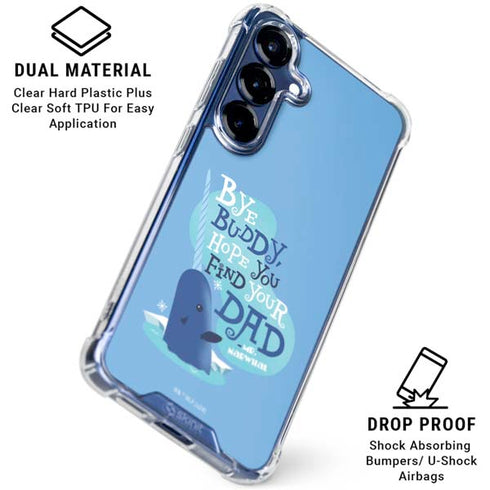 Elf Mr. Narwhal Farewell Galaxy S25 Clear Case
