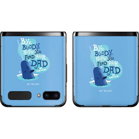 Elf Mr. Narwhal Farewell Galaxy Z Flip Skin