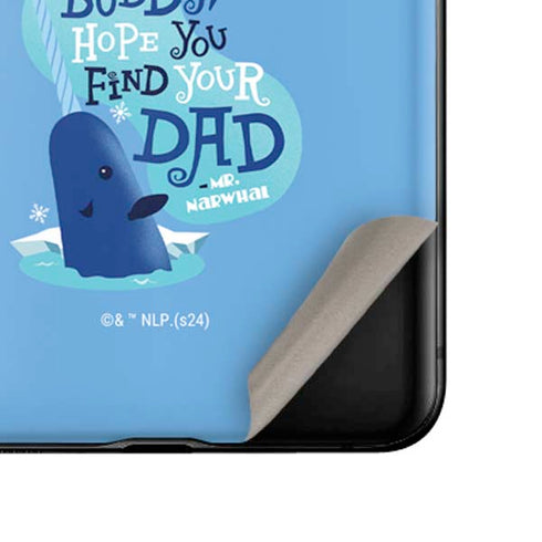 Elf Mr. Narwhal Farewell Galaxy Z Flip Skin