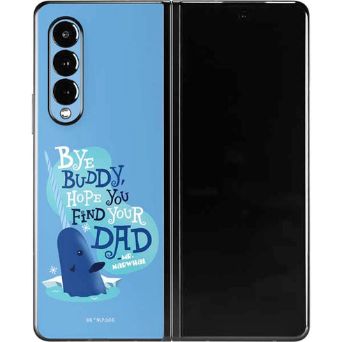 Elf Mr. Narwhal Farewell Galaxy Z Fold3 5G Skin