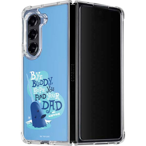 Elf Mr. Narwhal Farewell Galaxy Z Fold5 5G Clear Case