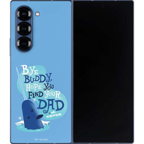 Elf Mr. Narwhal Farewell Galaxy Z Fold6 Skin