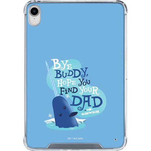 Elf Mr. Narwhal Farewell iPad 11th Gen (2025) Clear Case