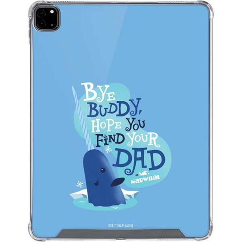 Elf Mr. Narwhal Farewell iPad Pro 12.9in (2020) Clear Case