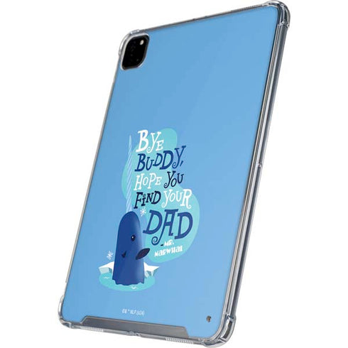 Elf Mr. Narwhal Farewell iPad Pro 12.9in (2020) Clear Case