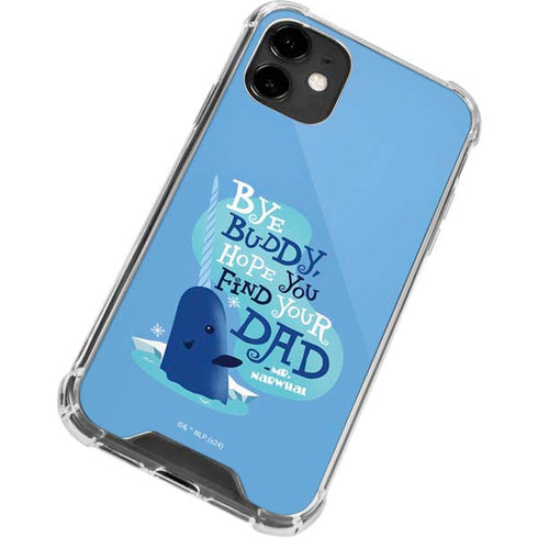 Elf Mr. Narwhal Farewell iPhone 12 Clear Case
