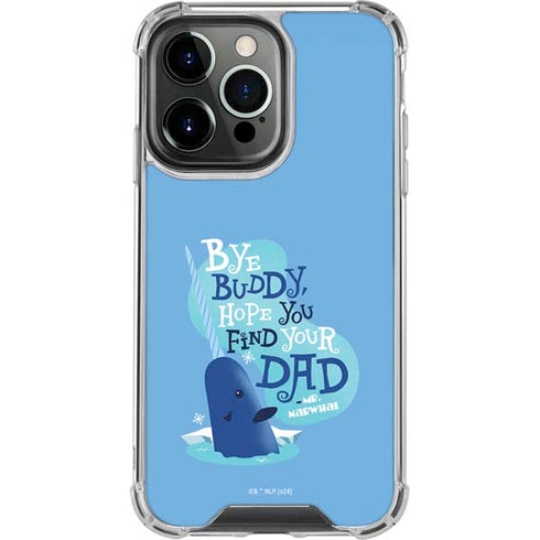 Elf Mr. Narwhal Farewell iPhone 13 Pro Clear Case