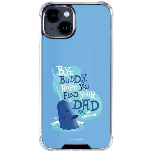 Elf Mr. Narwhal Farewell iPhone 14 Plus Clear Case