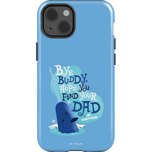 Elf Mr. Narwhal Farewell iPhone 15 Plus Impact Case