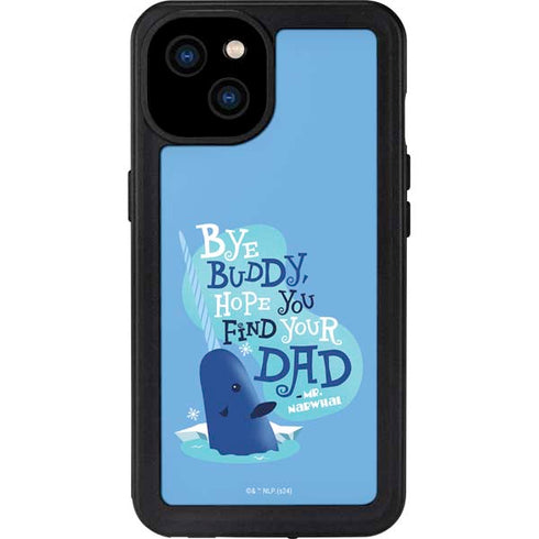 Elf Mr. Narwhal Farewell iPhone 15 Plus Waterproof Case