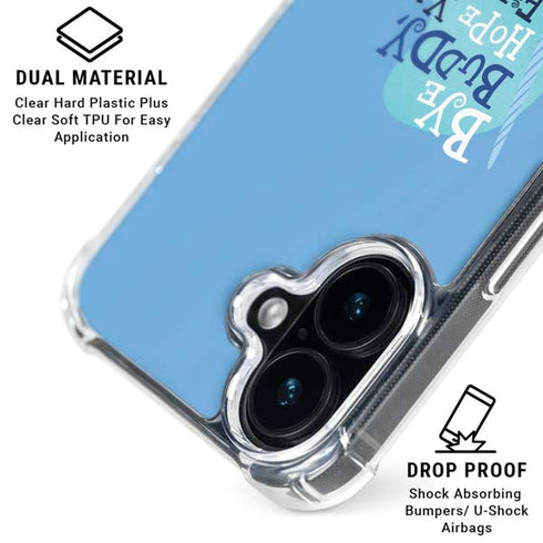 Elf Mr. Narwhal Farewell iPhone 16 Clear Case