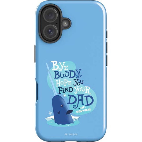 Elf Mr. Narwhal Farewell iPhone 16 Plus Impact Case
