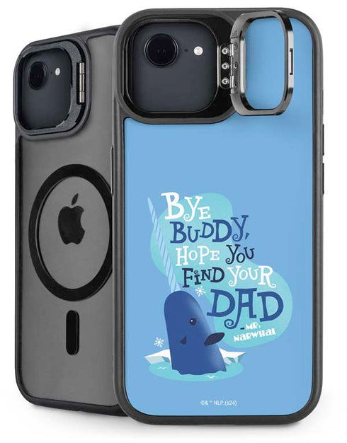 Elf Mr. Narwhal Farewell iPhone 16e Kickstand Case
