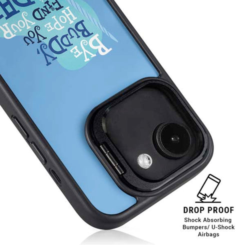 Elf Mr. Narwhal Farewell iPhone 16e Kickstand Case