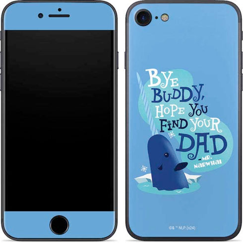Elf Mr. Narwhal Farewell iPhone 8 Skin