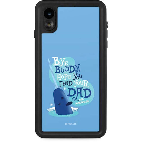 Elf Mr. Narwhal Farewell iPhone XR Waterproof Case